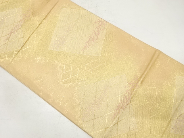 JAPANESE FUKURO OBI / WOVEN PINE